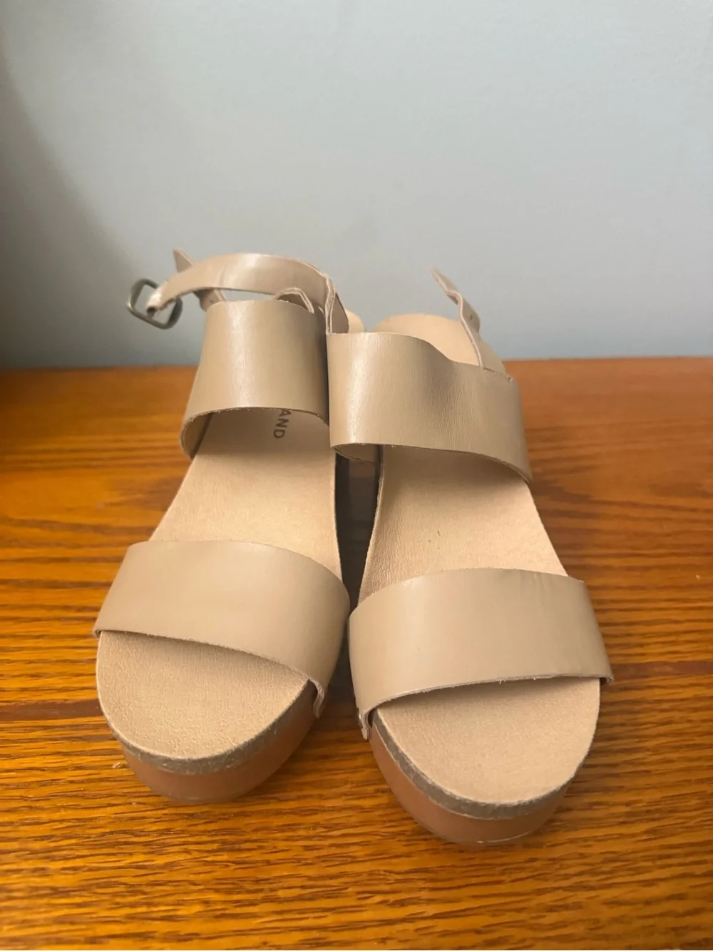 Lucky Brand chunky platform